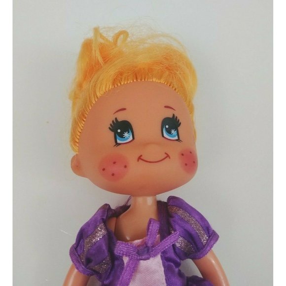 Greenbrier International Fasion Doll 5.5" in Purple Dress - Picture 7 of 7